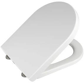 WENKO 18396100-WC ülőke PALMA 46,5x35,7 cm fehér/ezüst