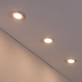 Eglo 900111 - 3× LED-del szerelt, fényerőszabályozható fürdőszobai világítótest FUEVA-Z 2,8W/230V IP44