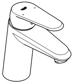 GROHE 3246920E - mosdócsaptelep EURODISC COSMOPOLITAN méret S króm