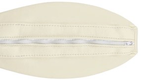 Bőr sarokkanapé Oulu (bézs) (B). 1008870