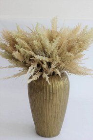 Arany színű kerámia váza 30cm