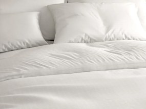 Krepp ágynemű STANDO fehér hotelzseb Ágyneműhuzat mérete: 70 x 90 cm | 140 x 200 cm