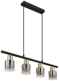 Globo 54310-4H - Csillár zsinóron HOLLSY 4xE14/25W/230V