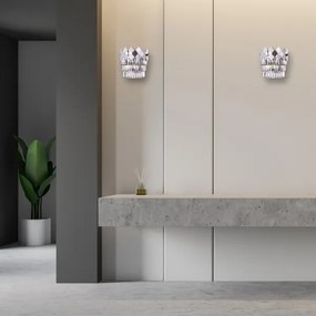 Fali lámpa CARISMA 2xE14/40W/230V fényes króm