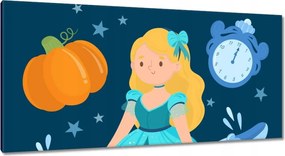 Vászonkép 115x55 Hamupipőke Bál Hintó