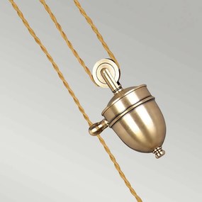 Elstead Lighting PROVENCE PV-P-AGB Függőlámpa 1x60W/E27