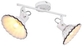 Globo JOWITA 54050-2 kerámia spotlámpa, 2x40W E27