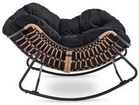 Hintafotel Fekete Párnával. ELTON