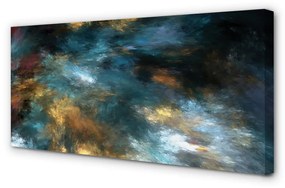 Canvas képek színes iszapok 120x60 cm