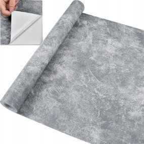 Öntapadós Tapéta Beton Vakolat 3D Hatás Vinil Furnér 45cm x 10m