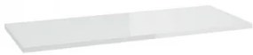 UNI BLAT 120 Bútorra rakható pult, 1200x460x25, magasfényű UV lakk. fehér