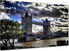 Vászonkép 100x70 Tower Bridge felvonóhíd L-es méretben