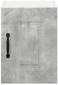 Fali konyhaszekrény 2 pcs Beton Szürke 30 x 31 x 40 cm Faanyag