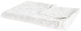 Fehér ágytakaró 150 x 200 cm TOURZA Beliani