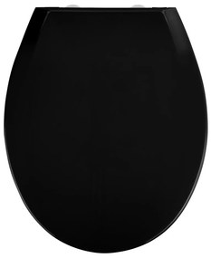 WENKO 23443100-WC ülőke KOS 44x37 cm fekete/ezüst