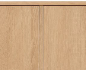 Boxie 2 ajtós fali szekrény 80x80x37 cm sonoma tölgy
