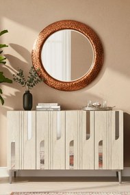 Nota 120 - White, Travertine, Silver