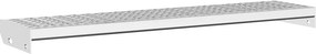 vidaXL horganyzott acél rácsos lépcsőfok 100 x 24 x 7 cm