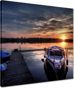 Vászonkép 40x40 Kikötő