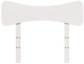 fehér tömör fenyőfa fejtámla 75 cm