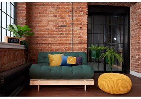 Roots bézs len kinyitható kanapé 140 cm - Karup Design