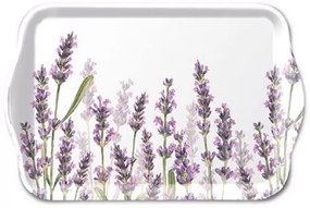 Lavender Shades White műanyag kistálca 13x21cm