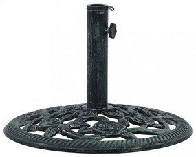 zöld öntöttvas napernyőtalp 9 kg 40 cm