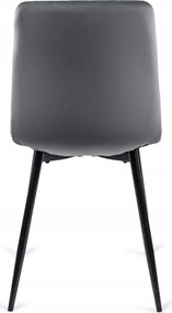 Szürke Bársony Étkezőszék. PERU Belföldi Raktárról