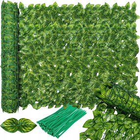 Mű Élősövény Borostyán kerítésre, erkélyre, falra 5 m x 50 cm háló