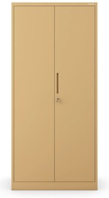 Nagyméretű polcos szekrény JAN H, 900 x 1950 x 400 mm, Fresh Style: bézs
