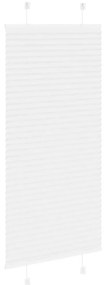 pliszírozott redőny Fehér 65x150 cm szövetszélesség 64,4 cm