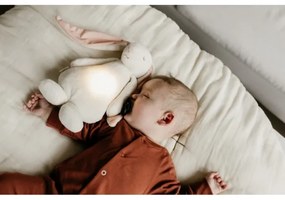 Moonie - Snuggle buddy dallammal és lámpával nyuszi krém