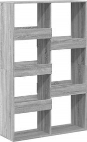 vidaXL szürke sonoma színű szerelt fa térelválasztó 100x33x155,5 cm