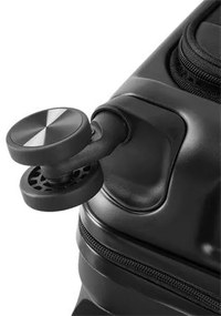 Utazóbőrönd, keményfedelű, 35x55x22 cm, RIVACASE Clark ECO 8181, fekete (BRC8181B)