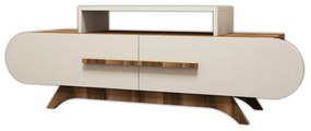 TV asztal Rose Walnut Cream