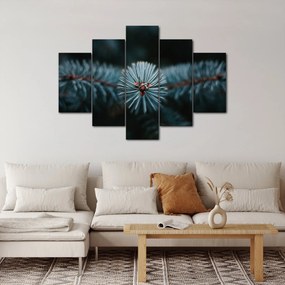 Egy tűlevelű fa gallyának képe (150x105 cm)