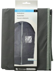 Tárolási megoldások Ruhazsák 58 x 130 cm, sötétszürke