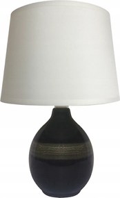 Roma asztali éjjeli lámpa E14 fekete