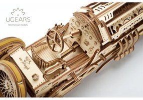 Ugears 3D fa mechanikus puzzle U9 Grand Prix autó