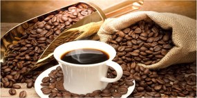 Konyhai panel Kávéscsésze 120x60 cm Ragasztó