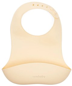 Szilikon előke New Baby bézs