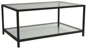 Kávésasztal ASTRO 40x90 cm fekete