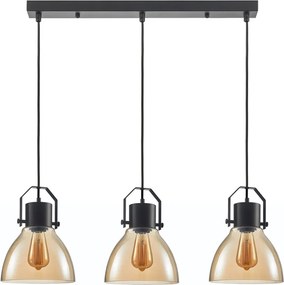 ITALUX PND-22371-3-BK-AMB DARLENA Modern Led Függesztett Lámpa E27 IP20