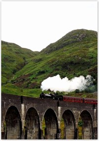 Poszterek 70x100 Gőzmozdony híd