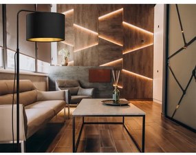 Állólámpa ARDEN 1xE27/60W/230V fekete/arany