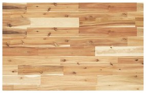 olajbevonatú tömör akácfa íróasztallap 100 x 50 x 4 cm