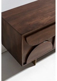 Barna mangófa TV-állvány 145x55x40 cm Trisha – MOME