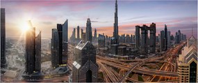 Kép - Dubai panorámája (120x50 cm)