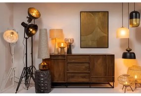 Asztali lámpa BASICLABEL 1xE27/40W/230V bambusz