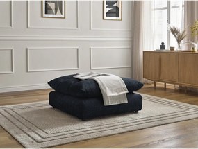 Sötétkék zsenília lábtartó Neil – Bobochic Paris